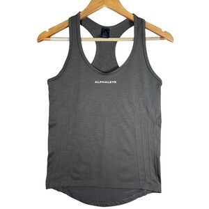 AlphaLete Women's Tank Top Racerback Sleeveless Workout Gym Athletic Olive‎ M